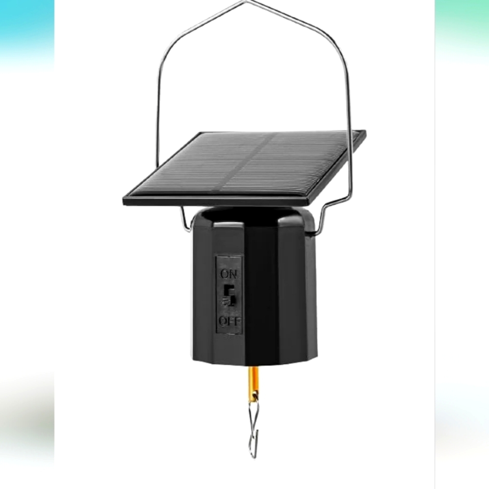 Solar Powered Wind Spinner Motor